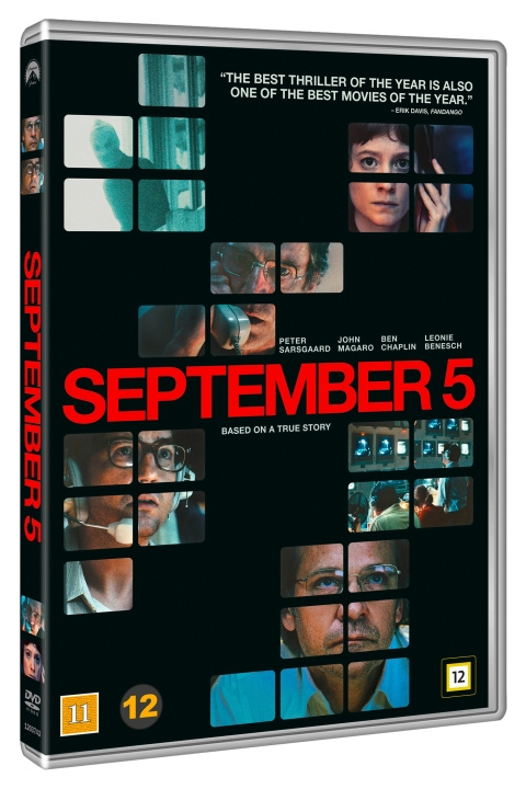 SEPTEMBER 5 i gruppen Elektronikk / Lyd & Bilde / TV og tilbehør / Filmer / DVD hos TP E-commerce Nordic AB (D22703)