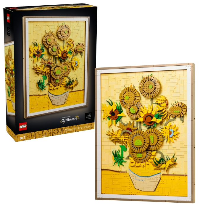 LEGO ART - Vincent van Gogh - Sunflowers (31215) i gruppen LEKER, BARN OG BABY / Leker / Byggeleker / Lego hos TP E-commerce Nordic AB (D22705)
