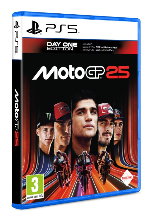 MotoGP 25 (Day One Edition) (PS5) i gruppen Elektronikk / TV-spill & tilbehør / Sony PlayStation 5 / Spill hos TP E-commerce Nordic AB (D22759)