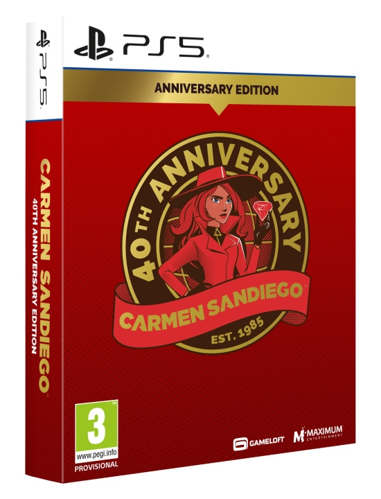 Carmen Sandiego 40th Anniversary Edition (PS5) i gruppen Elektronikk / TV-spill & tilbehør / Sony PlayStation 5 / Spill hos TP E-commerce Nordic AB (D22782)