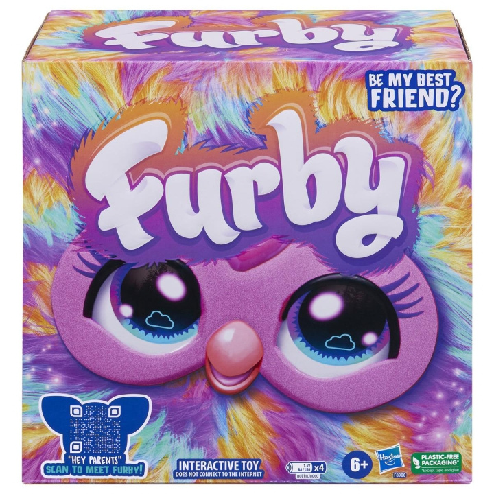 FURBY Interaktivt Kosedyr Rainbow (EN) i gruppen LEKER, BARN OG BABY / Spill / Brettspill hos TP E-commerce Nordic AB (D22821)