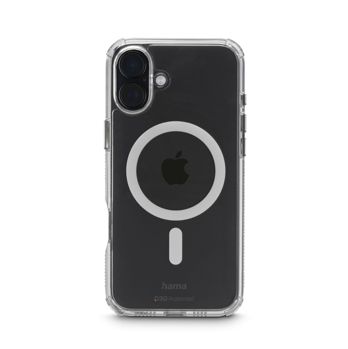 Hama Mobildeksel Extreme Protect iPhone 16 Plus MagCase Transparent i gruppen SMARTTELEFON & NETTBRETT / Mobilbeskyttelse / Apple / iPhone 16 hos TP E-commerce Nordic AB (D22832)