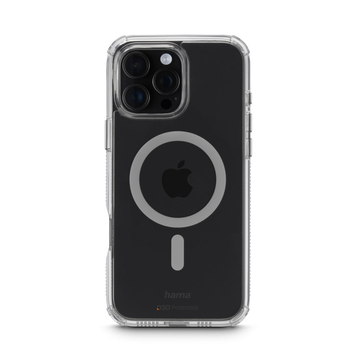 Hama Mobildeksel Extreme Protect iPhone 16 Pro Max MagCase Transparent i gruppen SMARTTELEFON & NETTBRETT / Mobilbeskyttelse / Apple / iPhone 16 hos TP E-commerce Nordic AB (D22833)