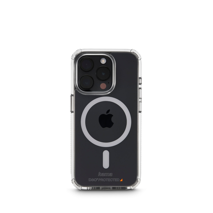 Hama Mobildeksel Extreme Protect iPhone 15 Pro Max MagCase Transparent i gruppen SMARTTELEFON & NETTBRETT / Mobilbeskyttelse / Apple / iPhone 15 hos TP E-commerce Nordic AB (D22840)
