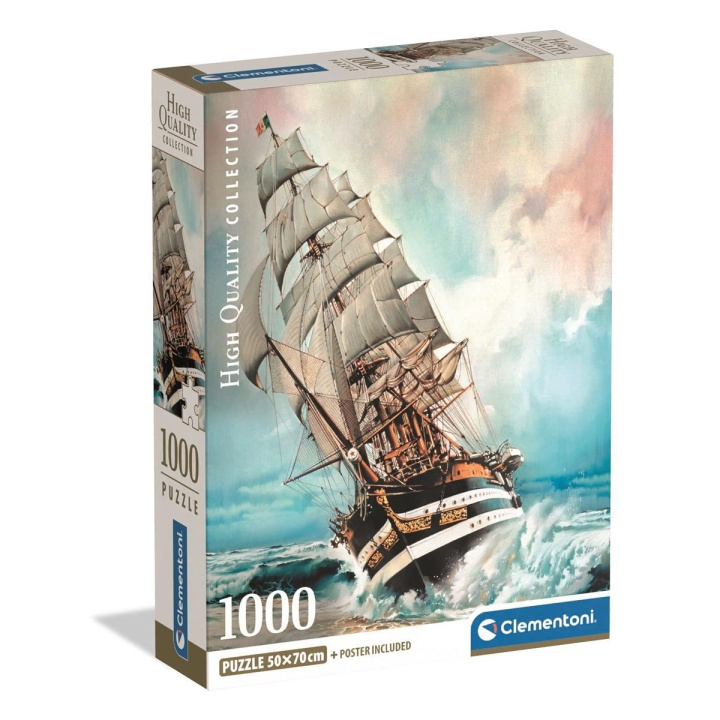 Clementoni Puslespill 1000 Pcs CB High Quality Collection Amerigo Vespucci i gruppen SPORT, FRITID & HOBBY / Hobby / Puslespill hos TP E-commerce Nordic AB (D22859)