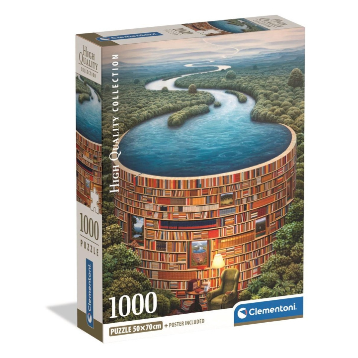 Clementoni Puslespill 1000 Pcs CB High Quality Collection Bibliodame i gruppen SPORT, FRITID & HOBBY / Hobby / Puslespill hos TP E-commerce Nordic AB (D22860)