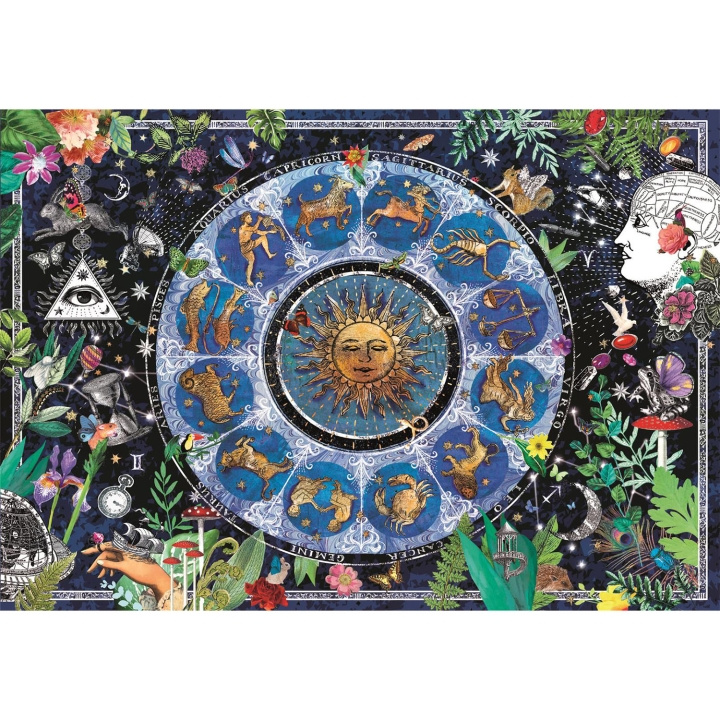 Clementoni Puslespill 1000 Pcs CB High Quality Collection Astrological Chart i gruppen SPORT, FRITID & HOBBY / Hobby / Puslespill hos TP E-commerce Nordic AB (D22869)