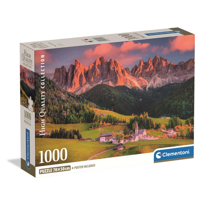 Clementoni Puslespill 1000 Pcs CB Magical Dolomites i gruppen SPORT, FRITID & HOBBY / Hobby / Puslespill hos TP E-commerce Nordic AB (D22878)