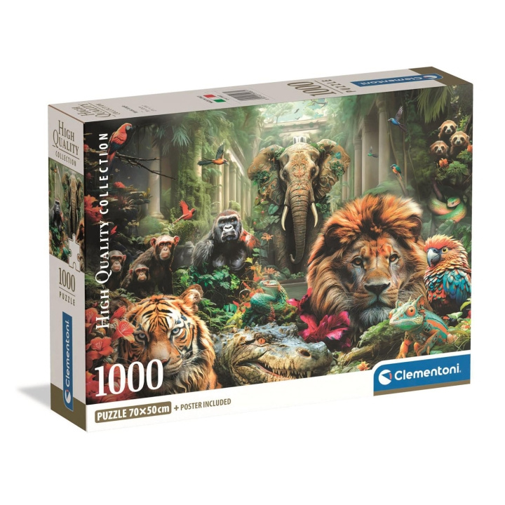 Clementoni Puslespill 1000 Pcs CB Mystic Jungle i gruppen SPORT, FRITID & HOBBY / Hobby / Puslespill hos TP E-commerce Nordic AB (D22879)