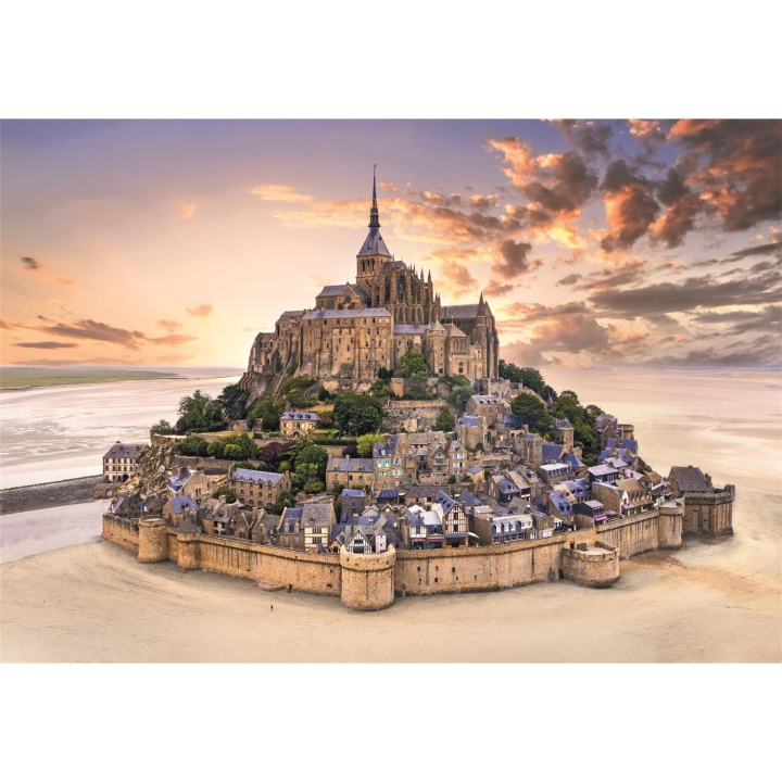 Clementoni Puslespill 1500 Pcs CB High Quality Collection The Mont Saint-Michel Rising i gruppen SPORT, FRITID & HOBBY / Hobby / Puslespill hos TP E-commerce Nordic AB (D22889)