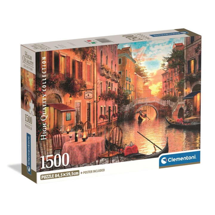 Clementoni Puslespill 1500 Pcs CB High Quality Collection Venezia i gruppen SPORT, FRITID & HOBBY / Hobby / Puslespill hos TP E-commerce Nordic AB (D22891)