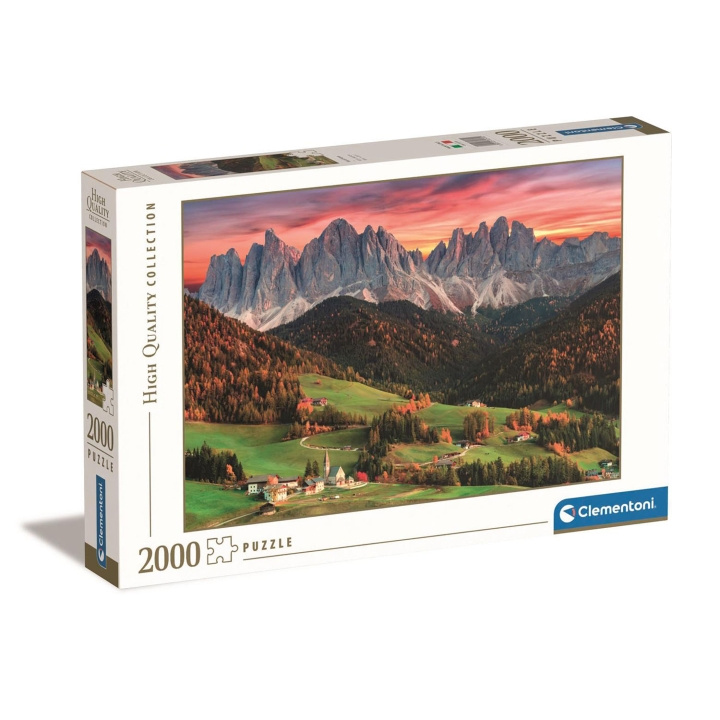 Clementoni Puslespill 2000 Pcs High Quality Collection Val Di Funes i gruppen SPORT, FRITID & HOBBY / Hobby / Puslespill hos TP E-commerce Nordic AB (D22894)