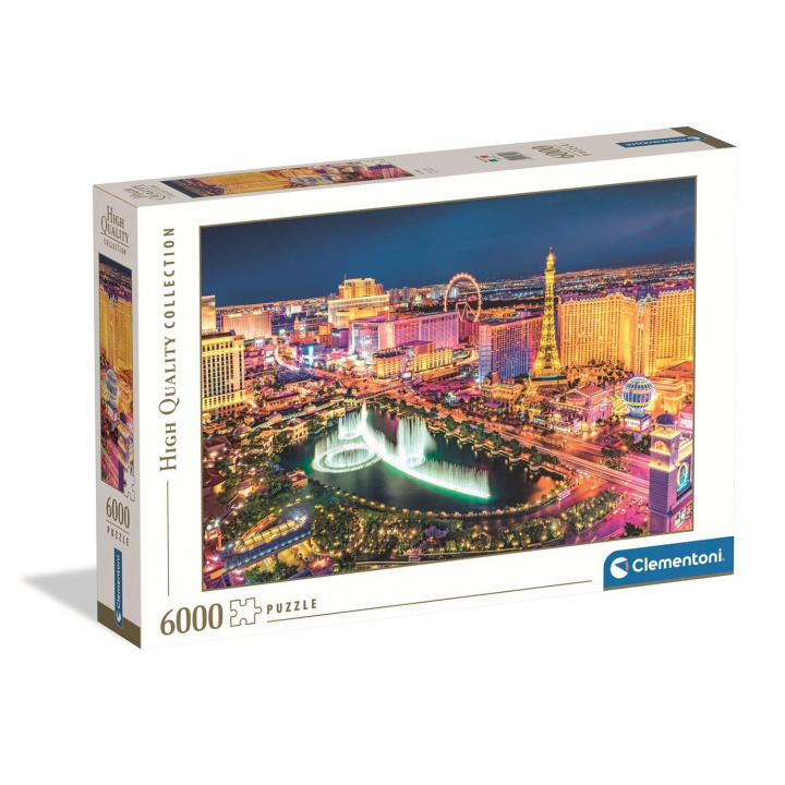 Clementoni Puslespill 6000 Pcs High Quality Collection Las Vegas i gruppen SPORT, FRITID & HOBBY / Hobby / Puslespill hos TP E-commerce Nordic AB (D22898)