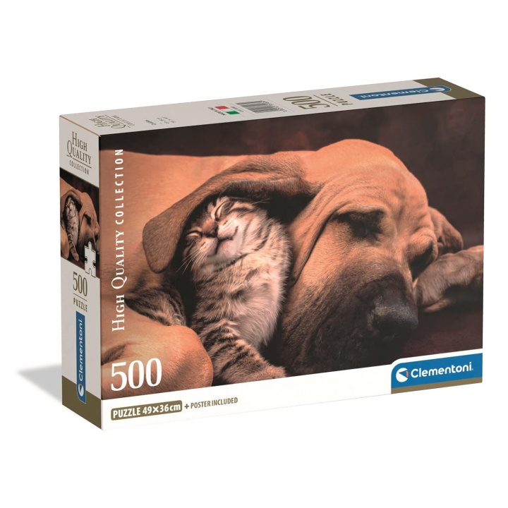 Clementoni Puslespill 500 Pcs CB High Quality Collection Cuddles i gruppen SPORT, FRITID & HOBBY / Hobby / Puslespill hos TP E-commerce Nordic AB (D22901)