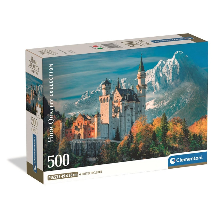 Clementoni Puslespill 500 Pcs CB High Quality Collection Neuschwanstein i gruppen SPORT, FRITID & HOBBY / Hobby / Puslespill hos TP E-commerce Nordic AB (D22908)