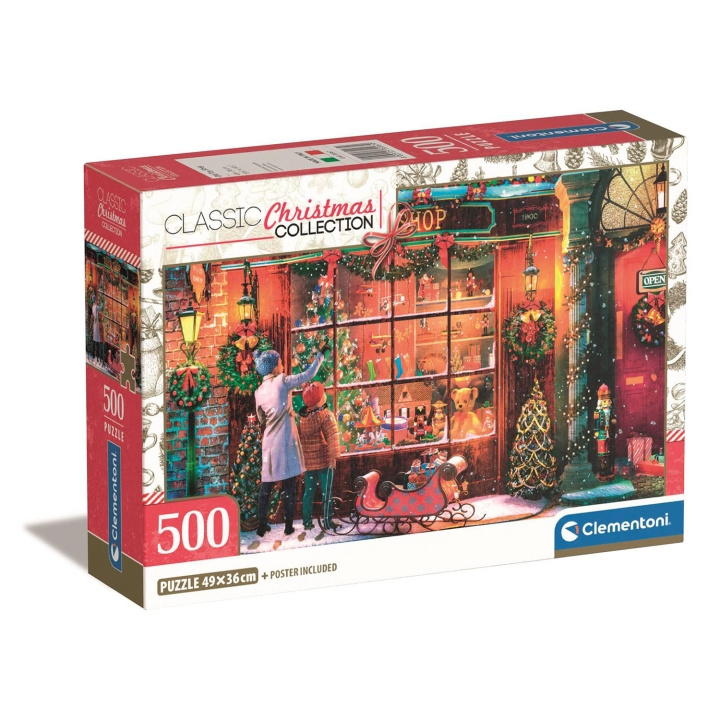 Clementoni Puslespill 500 Pcs CB Old Toy Shop i gruppen SPORT, FRITID & HOBBY / Hobby / Puslespill hos TP E-commerce Nordic AB (D22912)