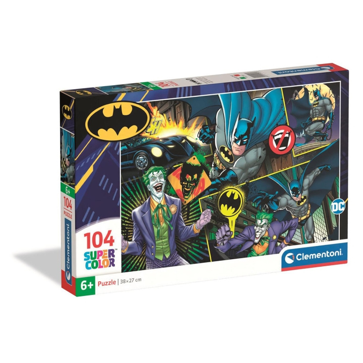 Clementoni Puslespill 104 Pcs Batman i gruppen SPORT, FRITID & HOBBY / Hobby / Puslespill hos TP E-commerce Nordic AB (D22919)