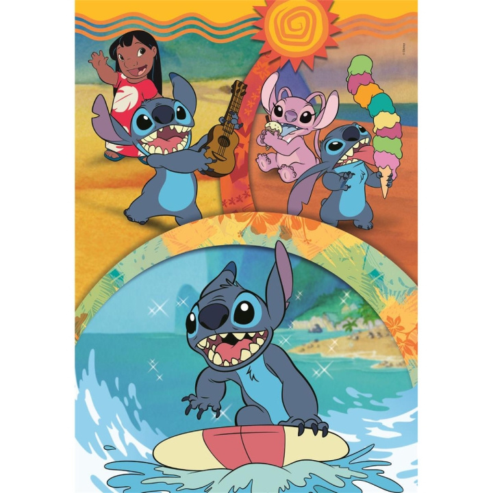 Clementoni Puslespill 104 Pcs Disney Stitch i gruppen SPORT, FRITID & HOBBY / Hobby / Puslespill hos TP E-commerce Nordic AB (D22921)