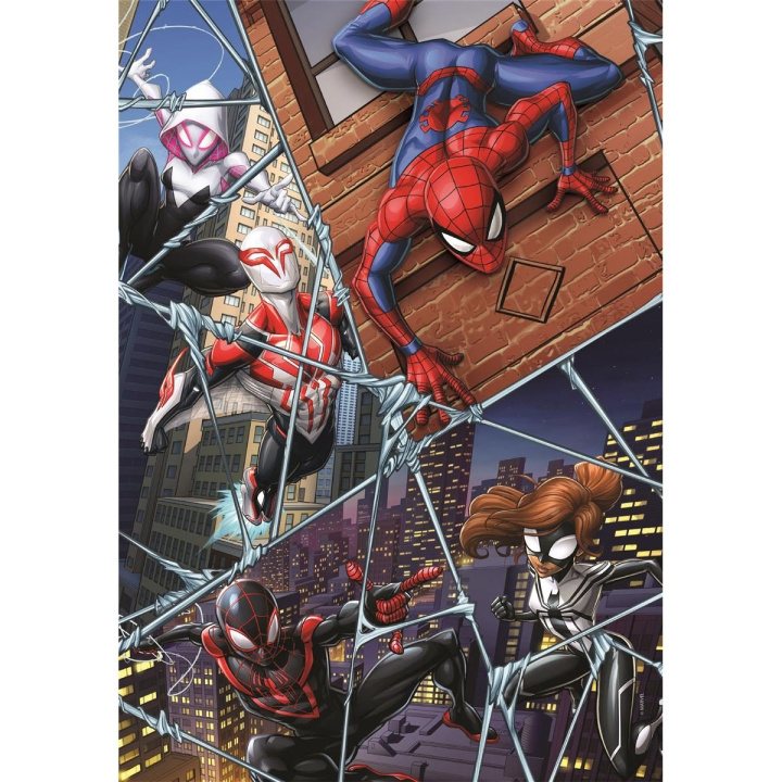Clementoni Puslespill 104 Pcs Spider-Man i gruppen SPORT, FRITID & HOBBY / Hobby / Puslespill hos TP E-commerce Nordic AB (D22924)
