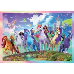 Clementoni Puslespill 104 Pcs Unicorn Academy i gruppen SPORT, FRITID & HOBBY / Hobby / Puslespill hos TP E-commerce Nordic AB (D22925)