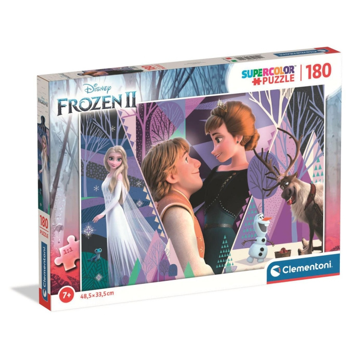 Clementoni Puslespill 180 Pcs Frozen 2 i gruppen LEKER, BARN OG BABY / Leker / Barnas puslespill hos TP E-commerce Nordic AB (D22927)