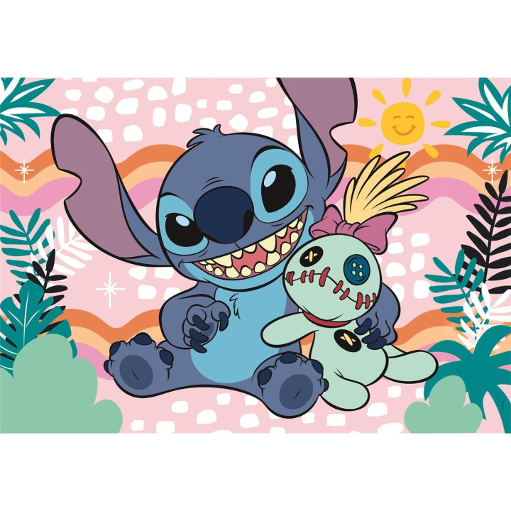 Clementoni Puslespill 60 Pcs Disney Stitch i gruppen SPORT, FRITID & HOBBY / Hobby / Puslespill hos TP E-commerce Nordic AB (D22935)