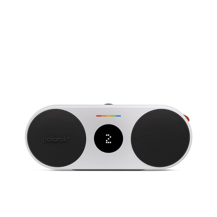 Polaroid P2 Trådløs Høyttaler Svart og Hvit i gruppen Elektronikk / Lyd & Bilde / Høyttalere & tilbehør / Bluetooth-høyttalere / Bærbare høyttalere hos TP E-commerce Nordic AB (D22949)