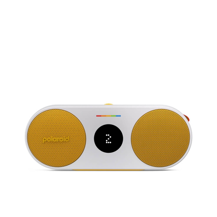 Polaroid P2 Trådløs Høyttaler Gul og Hvit i gruppen Elektronikk / Lyd & Bilde / Høyttalere & tilbehør / Bluetooth-høyttalere / Bærbare høyttalere hos TP E-commerce Nordic AB (D22950)
