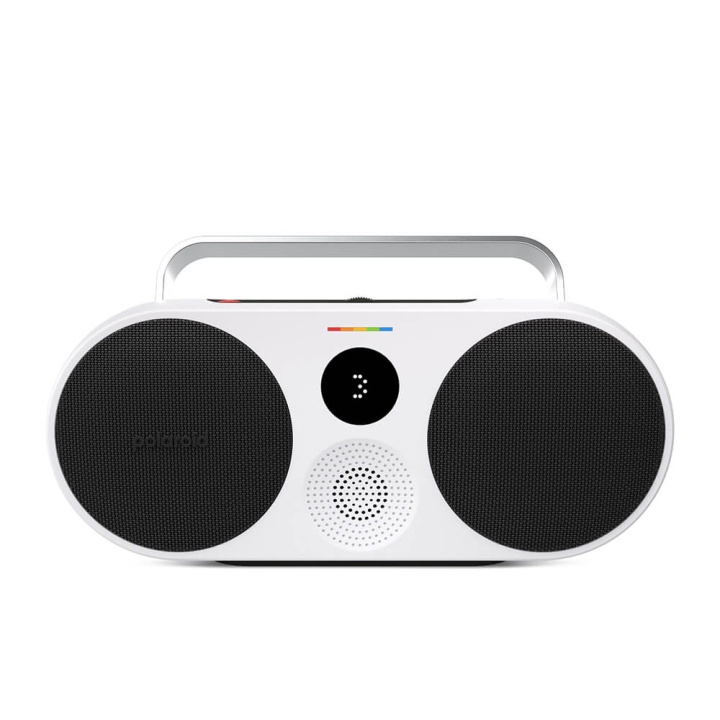 Polaroid P3 Trådløs Høyttaler Svart og Hvit i gruppen Elektronikk / Lyd & Bilde / Høyttalere & tilbehør / Bluetooth-høyttalere / Bærbare høyttalere hos TP E-commerce Nordic AB (D22953)
