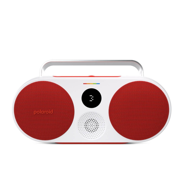 Polaroid P3 Trådløs Høyttaler Rød og Hvit i gruppen Elektronikk / Lyd & Bilde / Høyttalere & tilbehør / Bluetooth-høyttalere / Bærbare høyttalere hos TP E-commerce Nordic AB (D22955)