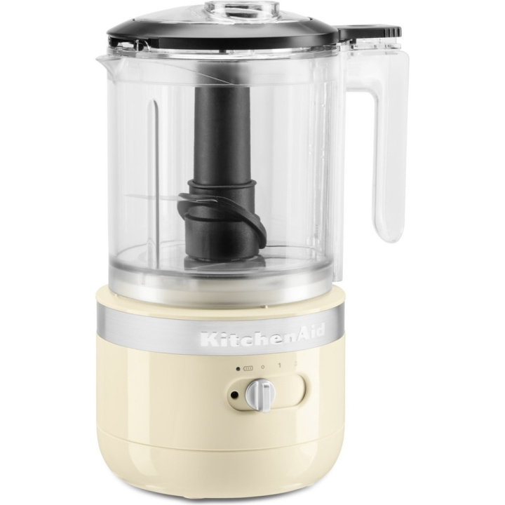 KitchenAid Cordless chopper 1,19 liter Almond cream i gruppen HJEM, HUS OG HAGE / Husholdningsapparater / Matprosessorer og kjøkkenassistenter / Miksere og blendere hos TP E-commerce Nordic AB (D22964)