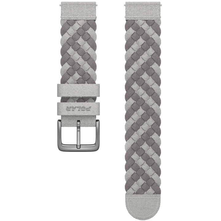 Polar Textil Armband 20mm Alcantara Stone Medium i gruppen SPORT, FRITID & HOBBY / Smartwatch og Aktivitetsmålere / Aktivitetsmålere hos TP E-commerce Nordic AB (D22965)