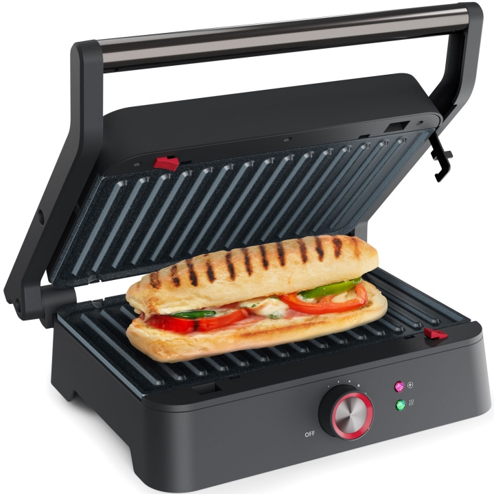 Princess Kontaktgrill Utfällbar 117502 1500W 27,5X18cm i gruppen HJEM, HUS OG HAGE / Hageprodukter / Griller & Grilltilbehør hos TP E-commerce Nordic AB (D22968)