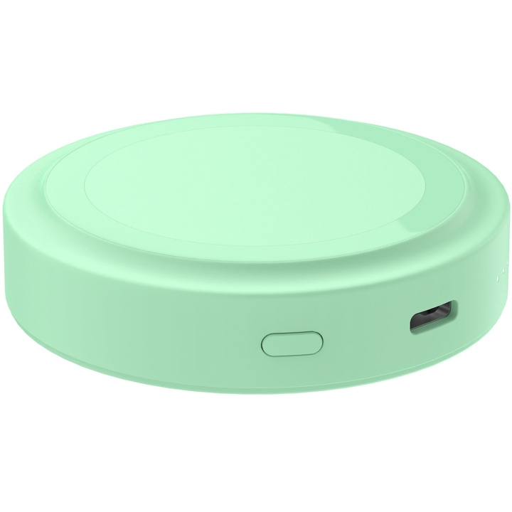 Celly Powerbank 3.000 mAh 5W MagSafe-kompatibel Grön i gruppen SMARTTELEFON & NETTBRETT / Ladere og Kabler / Powerbanks hos TP E-commerce Nordic AB (D22980)
