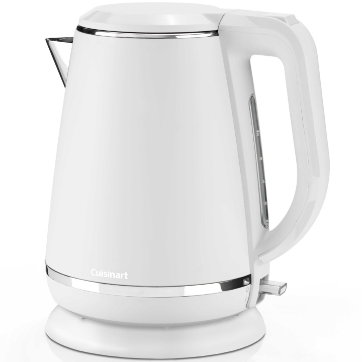 Cuisinart Vattenkokare 1.5 liter CJK780WE Stål Vit i gruppen HJEM, HUS OG HAGE / Husholdningsapparater / Vann og juice / Vannkokere hos TP E-commerce Nordic AB (D23005)