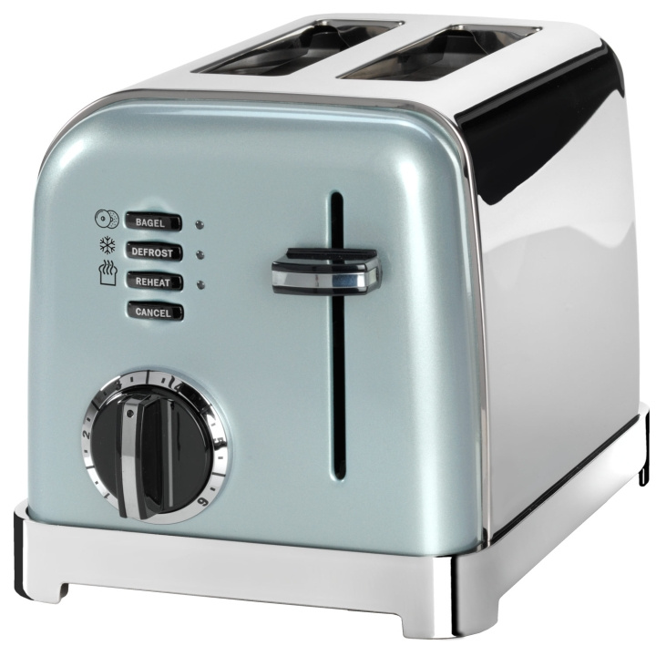 Cuisinart Brödrost 2-skivig CPT160GE Grön i gruppen HJEM, HUS OG HAGE / Husholdningsapparater / Brødristere og toastjern / Brødristere hos TP E-commerce Nordic AB (D23009)
