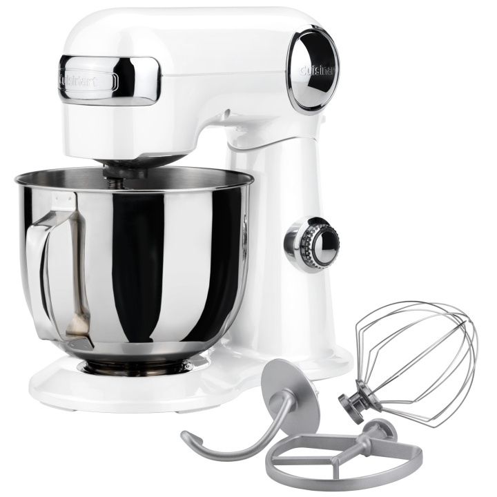 Cuisinart Köksmaskin 5,2l 500Watt Vit Metall i gruppen HJEM, HUS OG HAGE / Husholdningsapparater / Matprosessorer og kjøkkenassistenter / Kjøkkenassistenter og tilbehør hos TP E-commerce Nordic AB (D23022)