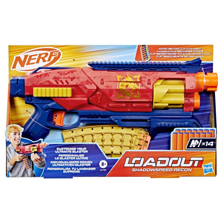 Nerf Loadout Shadowspeed Recon Blaster i gruppen LEKER, BARN OG BABY / Leker / Actionspill hos TP E-commerce Nordic AB (D23054)