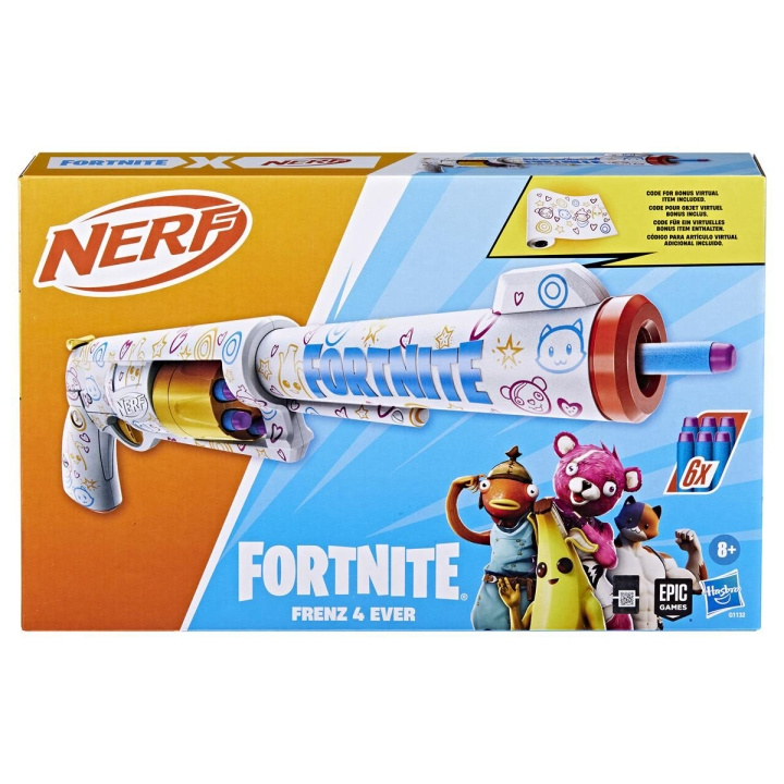 Nerf Fortnite Frenz 4 Ever Blaster i gruppen LEKER, BARN OG BABY / Leker / Actionspill hos TP E-commerce Nordic AB (D23055)