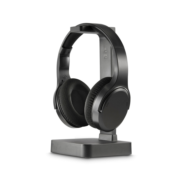 Hama Hodetelefon Over-Ear Til TV Trådløs Svart i gruppen Elektronikk / Lyd & Bilde / Hodetelefoner & Tilbehør / Hodetelefoner hos TP E-commerce Nordic AB (D23076)