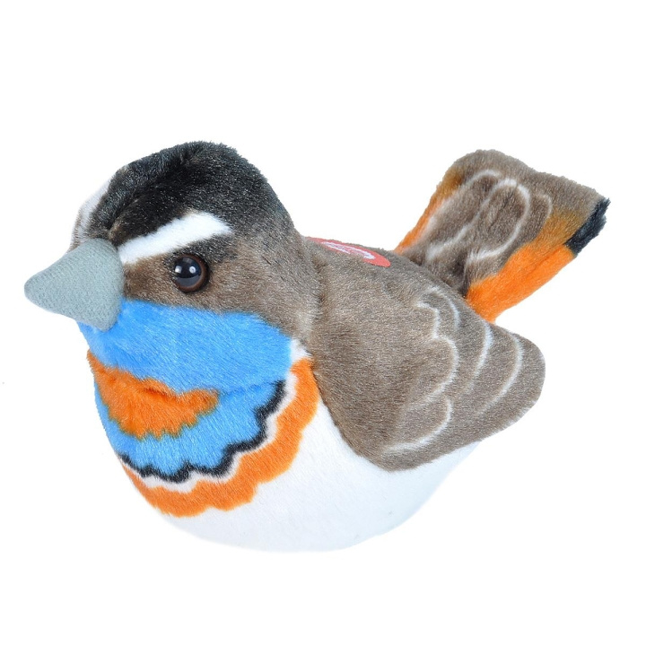 Wild Republic Kosedyr Bird With Sound 18 cm Blåstrupe i gruppen LEKER, BARN OG BABY / Babyleker (0-3 år) / Kosedyr hos TP E-commerce Nordic AB (D23088)