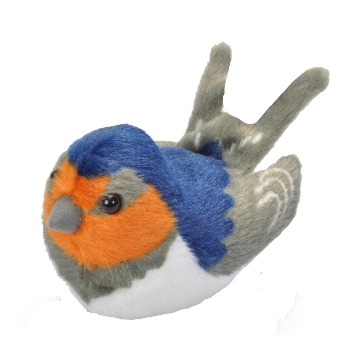 Wild Republic Kosedyr Bird With Sound 18 cm Låvesvale i gruppen LEKER, BARN OG BABY / Babyleker (0-3 år) / Kosedyr hos TP E-commerce Nordic AB (D23100)