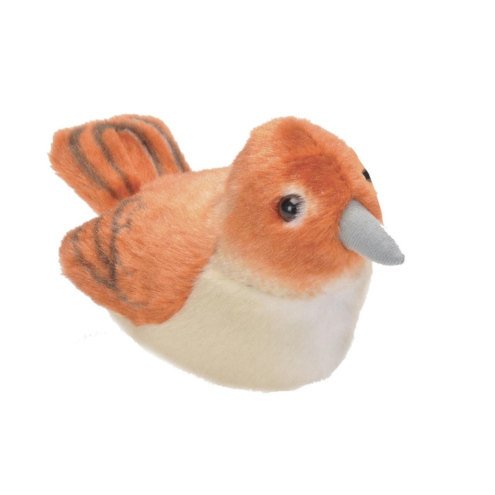 Wild Republic Kosedyr Bird With Sound 18 cm Nattergal i gruppen LEKER, BARN OG BABY / Babyleker (0-3 år) / Kosedyr hos TP E-commerce Nordic AB (D23102)