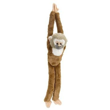 Wild Republic Kosedyr Hanging Monkeys Ekornape i gruppen LEKER, BARN OG BABY / Babyleker (0-3 år) / Kosedyr hos TP E-commerce Nordic AB (D23169)
