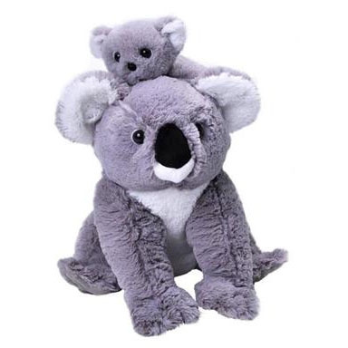 Wild Republic Kosedyr Mom & Baby 38 cm Koala i gruppen LEKER, BARN OG BABY / Babyleker (0-3 år) / Kosedyr hos TP E-commerce Nordic AB (D23172)