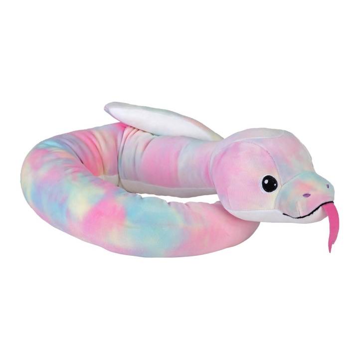 Wild Republic Kosedyr Squishy Snakes 132 cm Sorbet i gruppen LEKER, BARN OG BABY / Babyleker (0-3 år) / Kosedyr hos TP E-commerce Nordic AB (D23201)