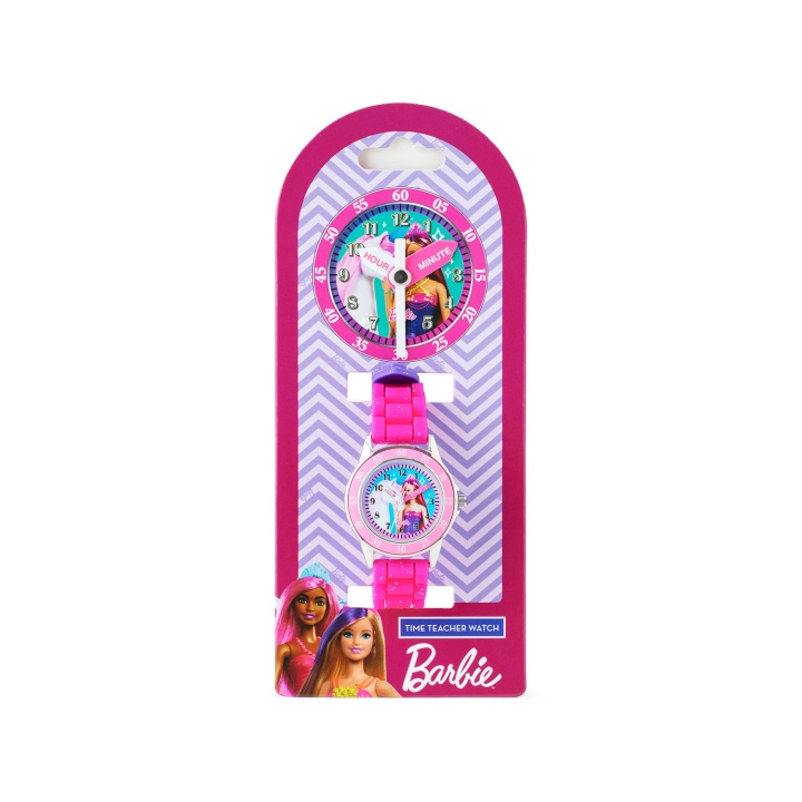 ACCUTIME Klokke Time Teacher Barbie i gruppen SPORT, FRITID & HOBBY / Tilbehør / Klokker hos TP E-commerce Nordic AB (D23232)