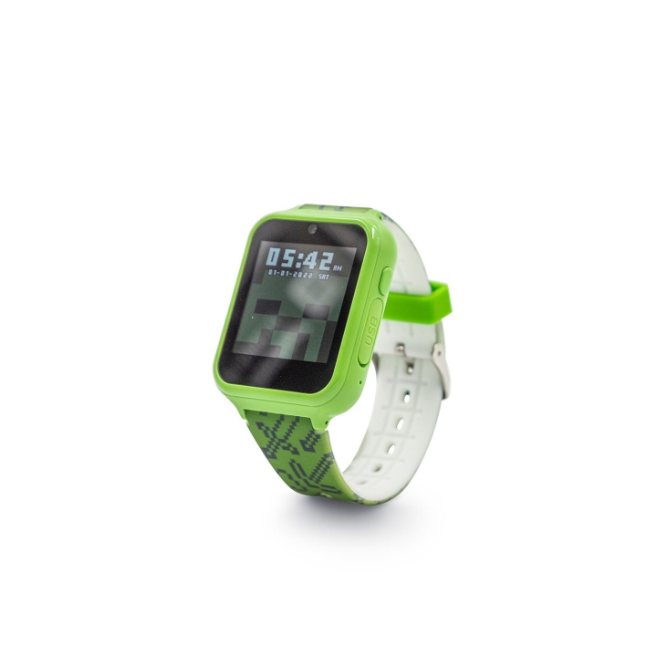 ACCUTIME Smart Watch Minecraft i gruppen SPORT, FRITID & HOBBY / Smartwatch og Aktivitetsmålere / Smartwatch for barn hos TP E-commerce Nordic AB (D23237)
