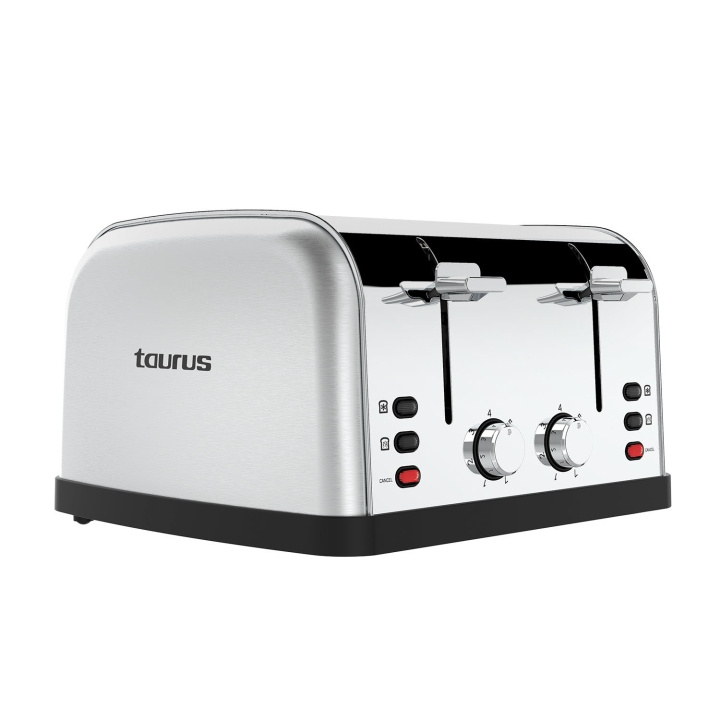 Taurus Brødrister Fire Slot Vintage Four i gruppen HJEM, HUS OG HAGE / Husholdningsapparater / Brødristere og toastjern / Brødristere hos TP E-commerce Nordic AB (D23250)