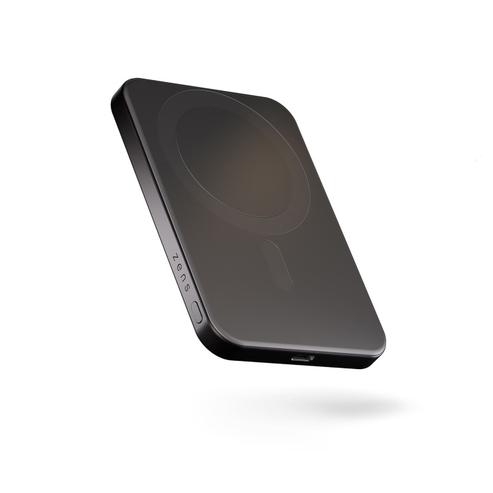 Zens Powerbank Pro 1 Slim 5.000 mAh Svart i gruppen SMARTTELEFON & NETTBRETT / Ladere og Kabler / Powerbanks hos TP E-commerce Nordic AB (D23271)